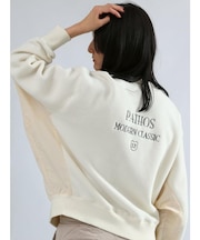 【Boutique Ordinary】2Wayブラッシュドバックスウェットトップス