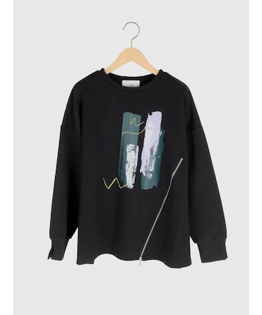 アートプリントスウェット