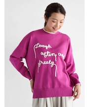 ロゴスウェットライクニット