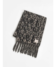 レオパード柄マフラー