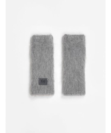 シャギーモヘアハンドウォーマー