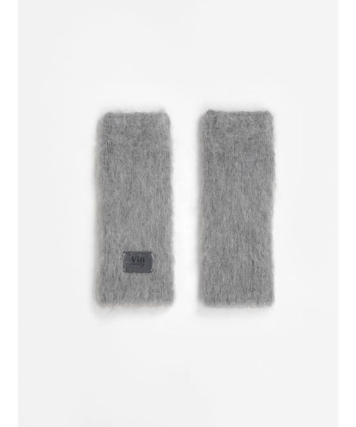 シャギーモヘアハンドウォーマー