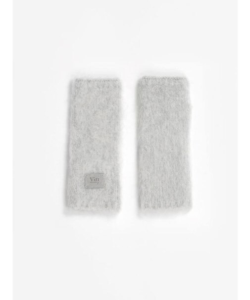 シャギーモヘアハンドウォーマー