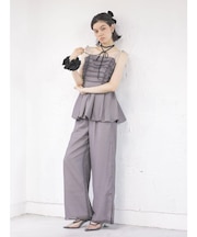 バルーンキャミブラウス＆パンツセットアップ