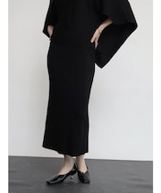 Iラインニットスカート