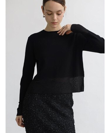 シアードッキングショートニットPO