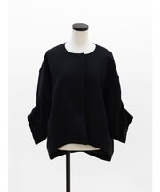 ダブルクロスアームギャザージャケット