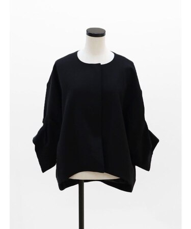 ダブルクロスアームギャザージャケット