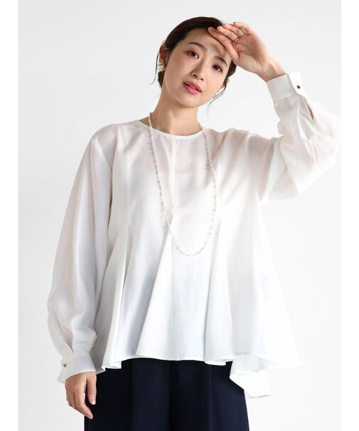 セルロースフレアブラウス