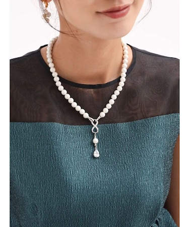 インフィニティパールネックレス