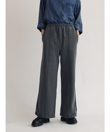 デニムライク スウェットパンツ