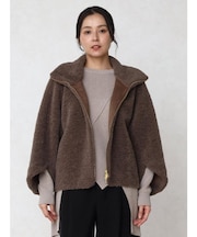 フェイクムートンリバーシブルコート