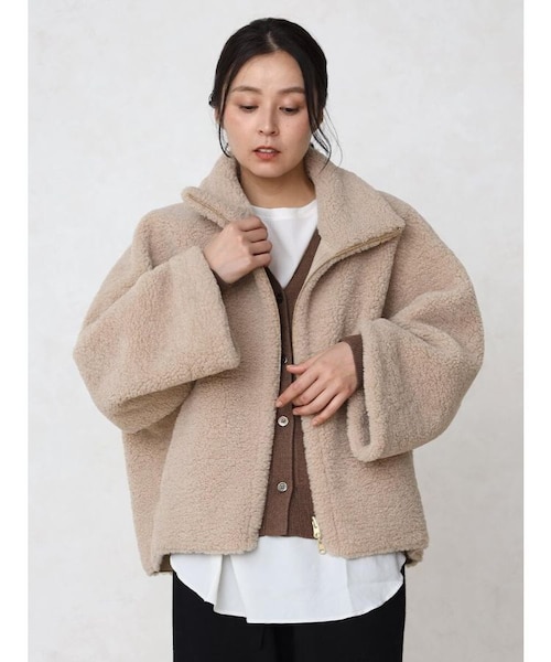 フェイクムートンリバーシブルコート｜メドックの通販｜&mall（アンド