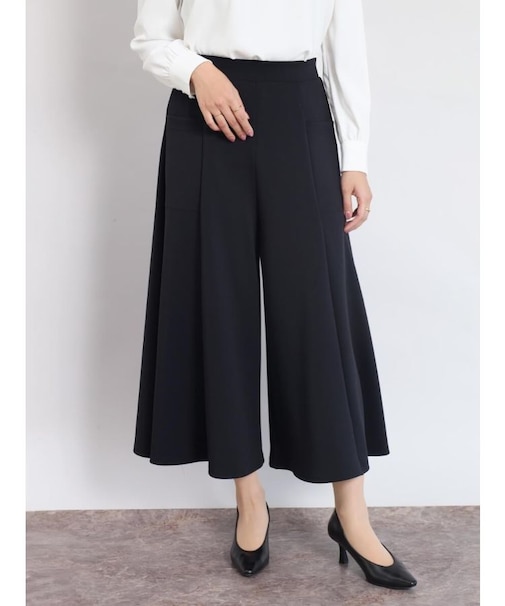 Wポケットポンチフレアーパンツ