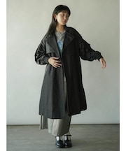 MA-1スリーブデニムトレンチコート