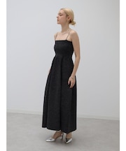 【諏訪】ラメニットキャミソールベアドレス