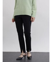 フロントスリットパンツ