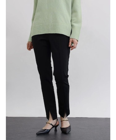 フロントスリットパンツ