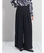 ジョーゼットドレープワイドパンツ