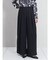 ジョーゼットドレープワイドパンツ