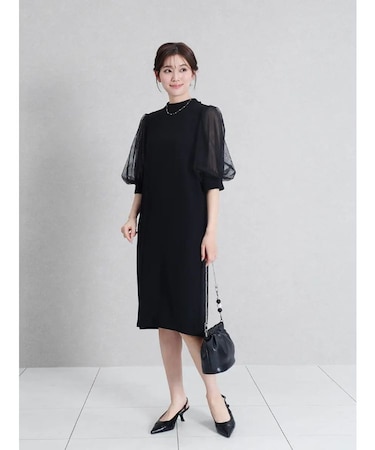 ボールチャームギャザーミニバッグ