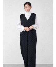 フロッキードットオールインワン