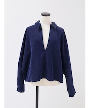 コーデュロイスキッパーブラウス