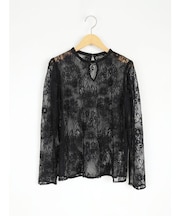 フラワーペイズリーレーストップス