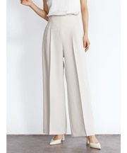 ハイウエストセンタープレスパンツ