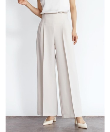 ハイウエストセンタープレスパンツ