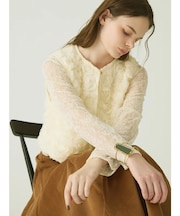 ローズフリルベスト