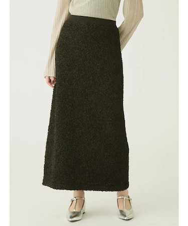 シャギーニットスカート