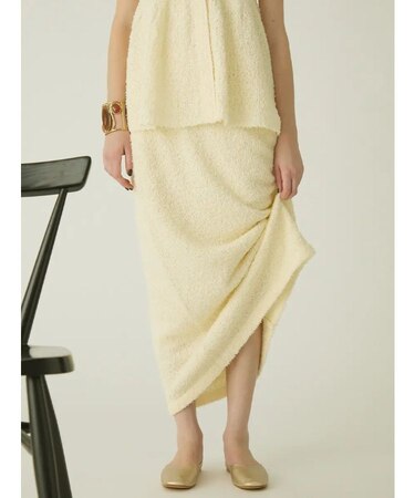 シャギーニットスカート