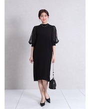 シアースリーブワンピース