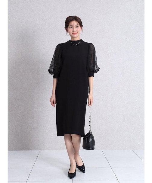 シアースリーブワンピース