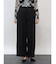 ベルト付プレスワイドパンツ