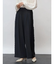 レースドッキングワイドパンツ