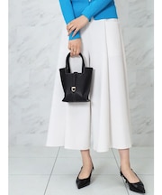 ステッチデザインバケツ型ミニバッグ