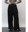 ラップデザインワイドパンツ