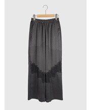 ドットレースデザインパンツ