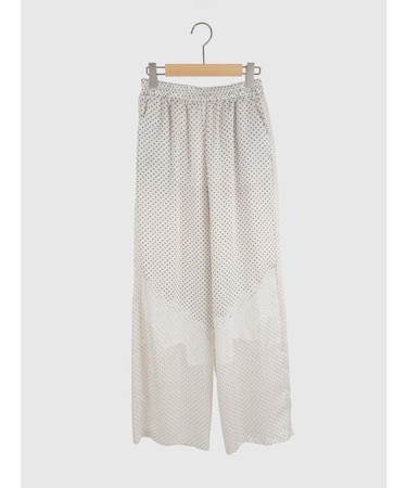 ドットレースデザインパンツ