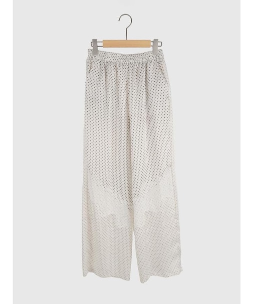ドットレースデザインパンツ