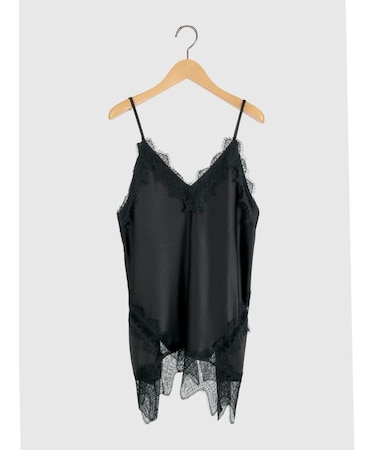 レース切り替えキャミソールトップス