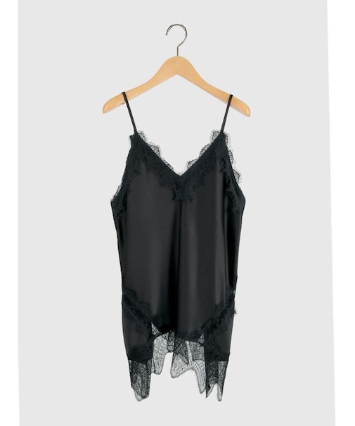 レース切り替えキャミソールトップス