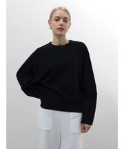 ドルマンスリーブボンディングニットPO