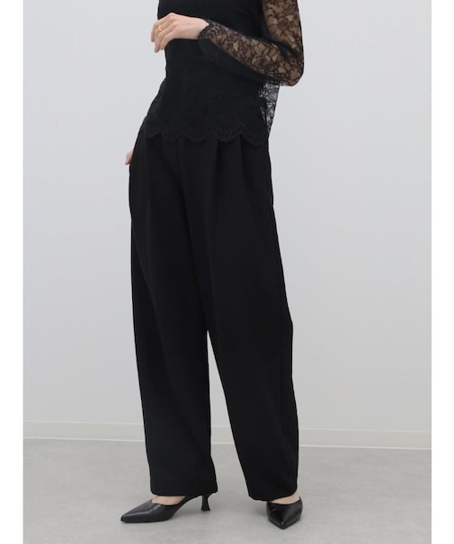 ダブルタックドレープイージーパンツ