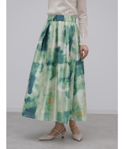 オリジナル転写プリントギャザースカート