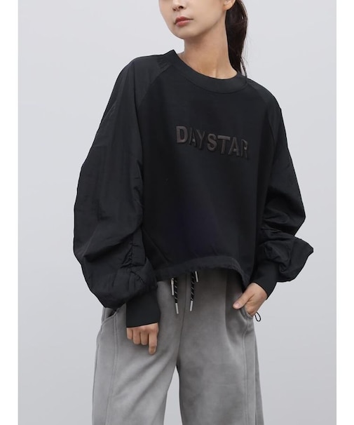 MA-1ライクシアースリーブプルオーバー