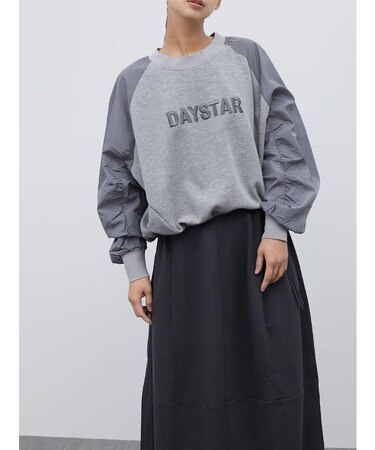 MA-1ライクシアースリーブプルオーバー