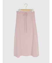 ワンポイント刺繍ニットスカート